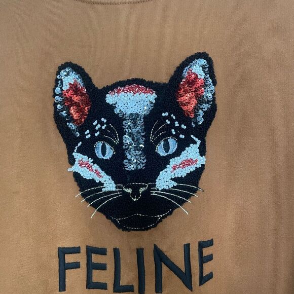 Stradivarius Tan Sweatshirt - Picture 4 of 4